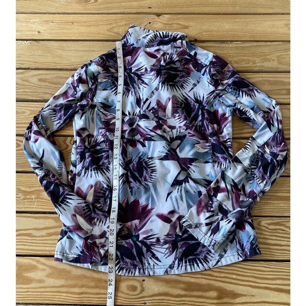 Obermeyer Patterned 1/4 Zip Jacket Size Large Wom… - image 6